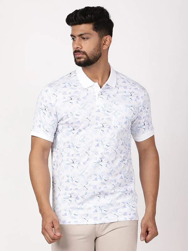 Men's Printed Polo T-Shirt