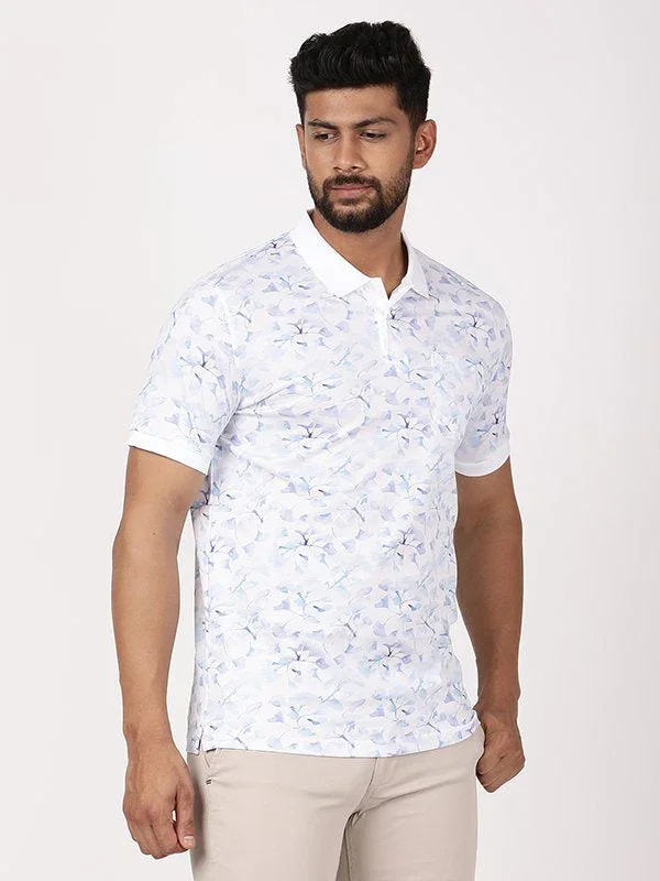 Men's Printed Polo T-Shirt - Image 2