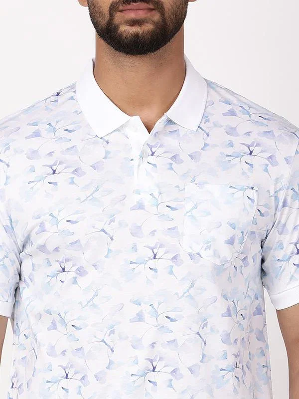Men's Printed Polo T-Shirt - Image 3