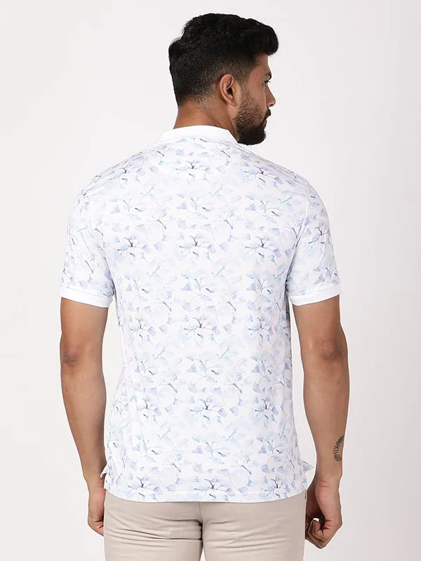 Men's Printed Polo T-Shirt - Image 4