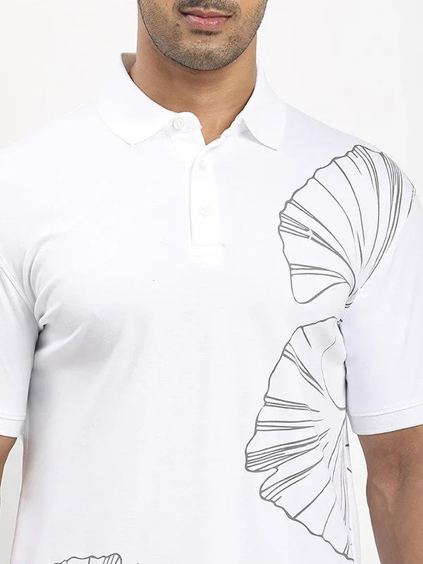 Men's Printed Polo T-Shirt - Image 8