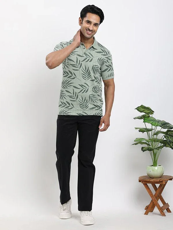 Men's Printed Polo T-shirt - Image 10