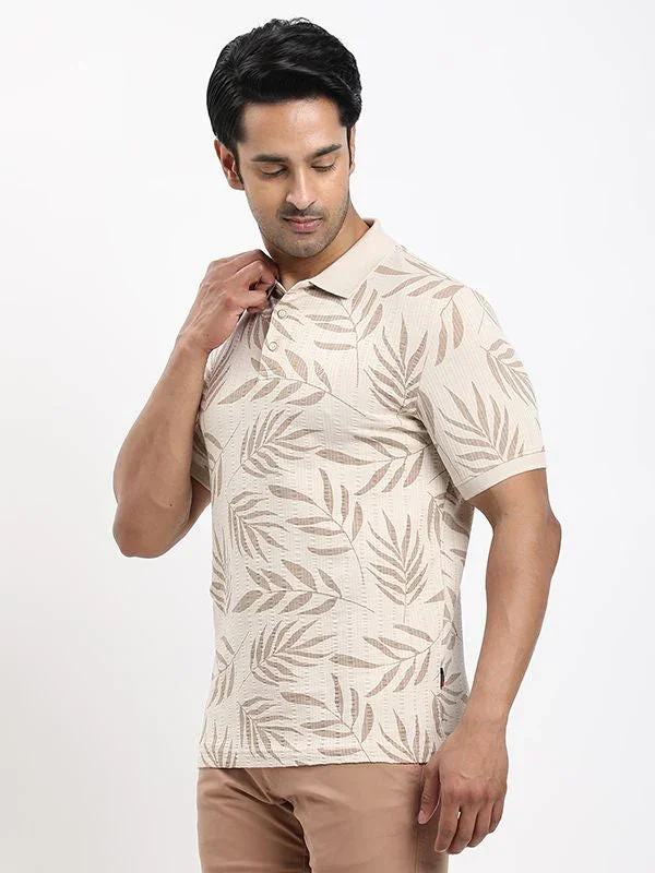 Men's Printed Polo T-shirt - Image 2