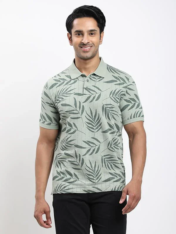 Men's Printed Polo T-shirt - Image 6