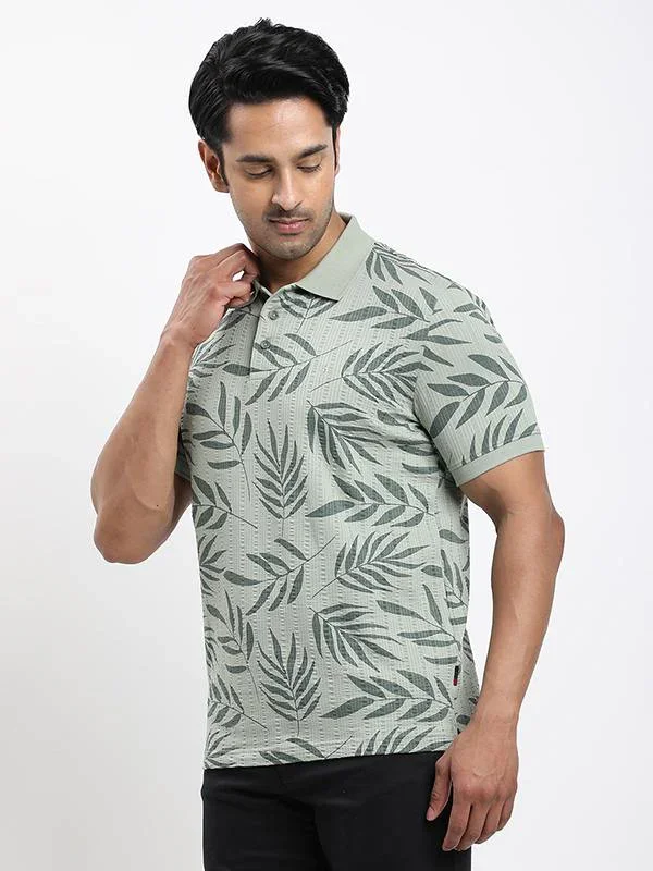 Men's Printed Polo T-shirt - Image 7