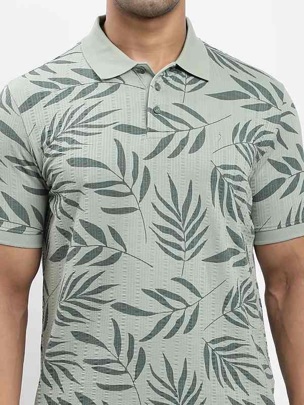 Men's Printed Polo T-shirt - Image 8