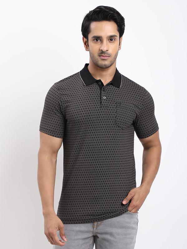 Men's Printed Polo T-Shirt