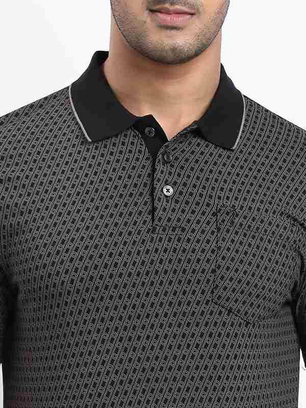 Men's Printed Polo T-Shirt - Image 3
