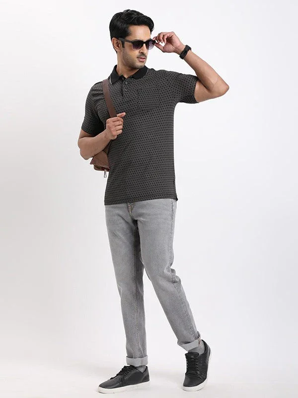 Men's Printed Polo T-Shirt - Image 5