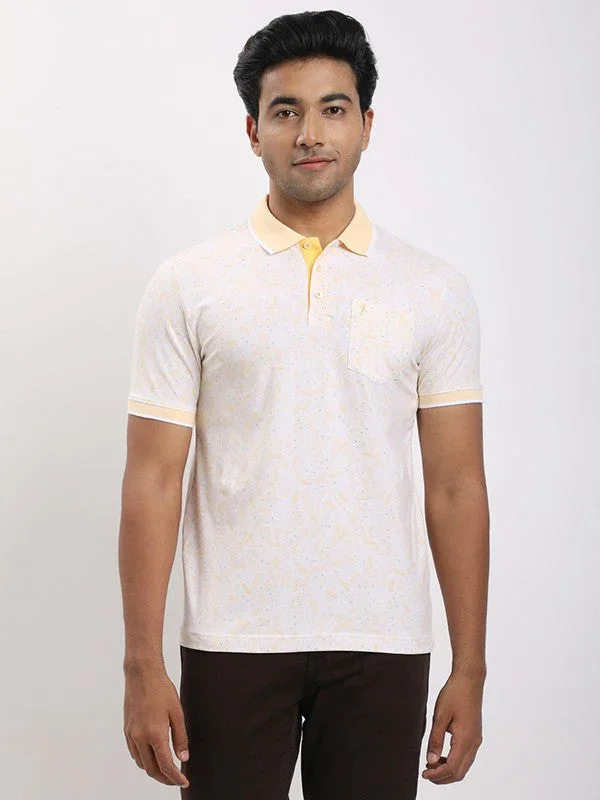 Men's Printed Polo T-Shirt
