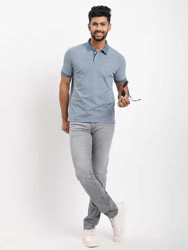 Men's Printed Polo T-Shirt - Image 10