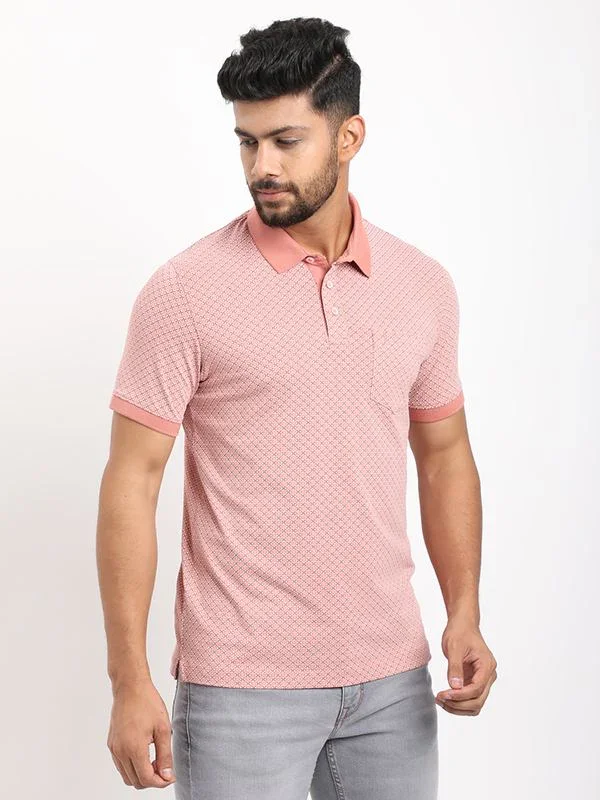 Men's Printed Polo T-Shirt - Image 2