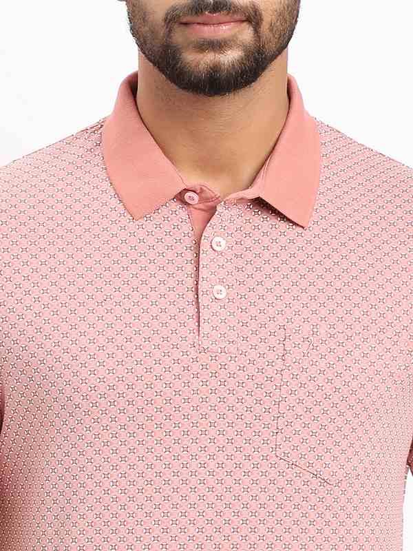 Men's Printed Polo T-Shirt - Image 3