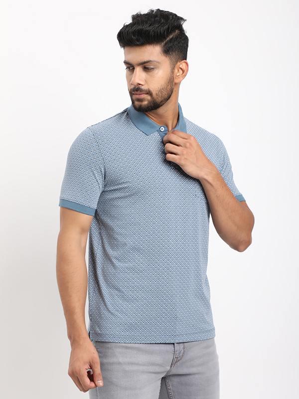 Men's Printed Polo T-Shirt - Image 7