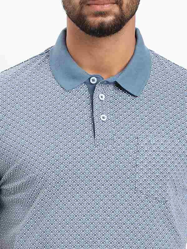 Men's Printed Polo T-Shirt - Image 8