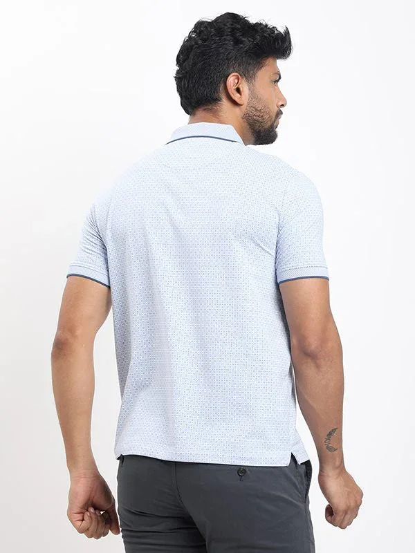 Men's Printed Polo T-shirt - Image 3