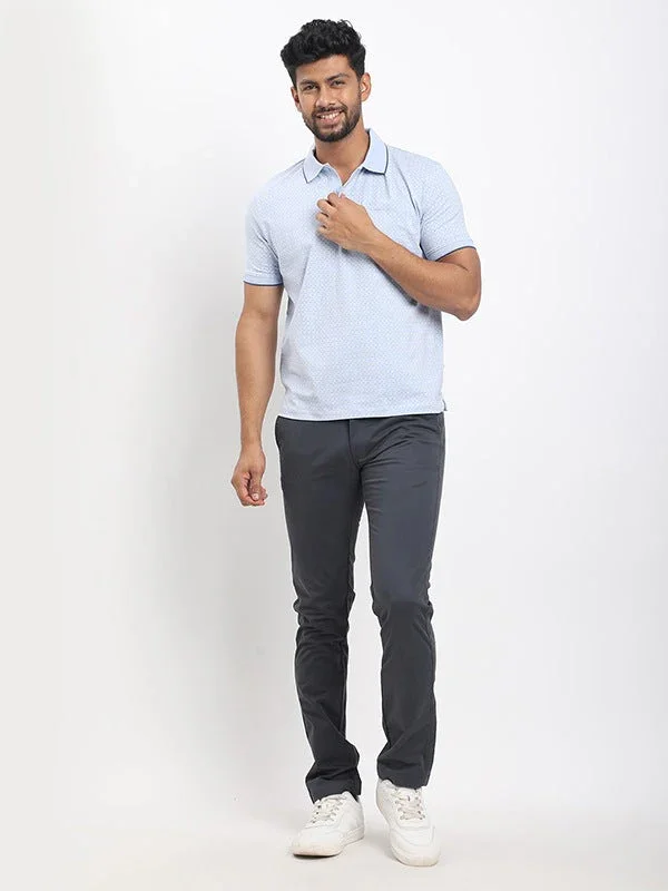 Men's Printed Polo T-shirt - Image 4