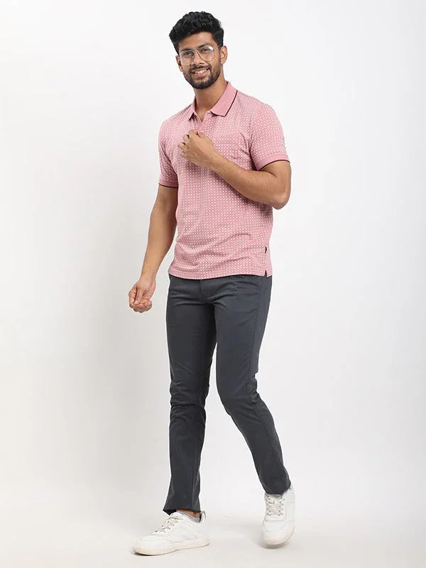Men's Printed Polo T-shirt - Image 8