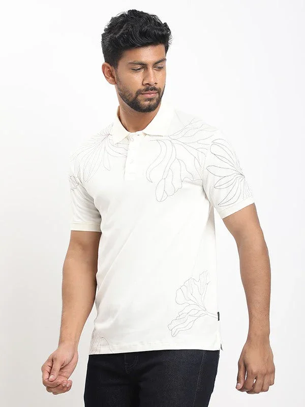 Men's Printed Polo T-shirt - Image 2