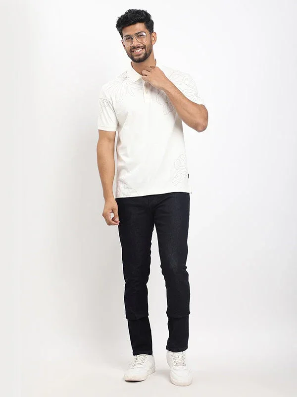 Men's Printed Polo T-shirt - Image 5
