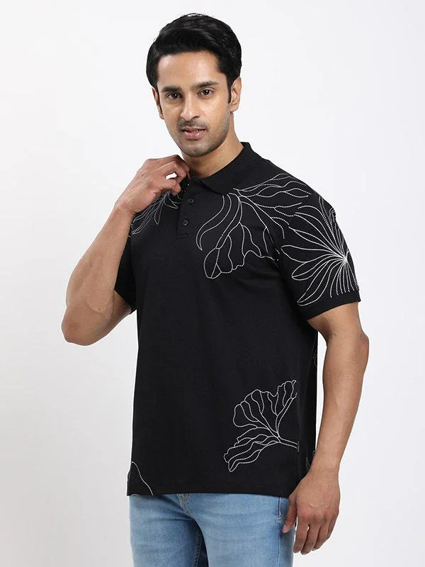 Men's Printed Polo T-shirt - Image 7