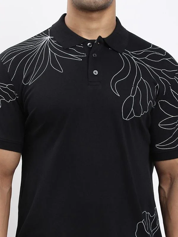 Men's Printed Polo T-shirt - Image 8