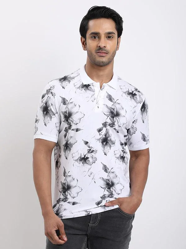 Men's Printed Polo T-Shirt