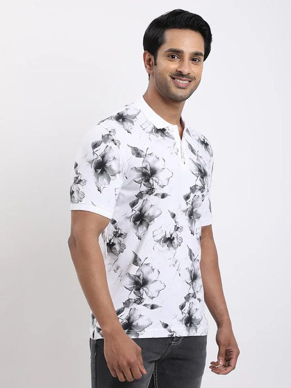 Men's Printed Polo T-Shirt - Image 2