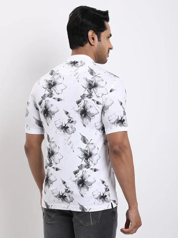 Men's Printed Polo T-Shirt - Image 4