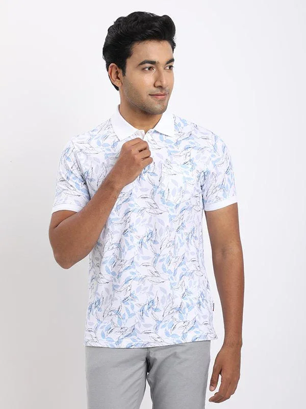 Men's Printed Polo T-Shirt