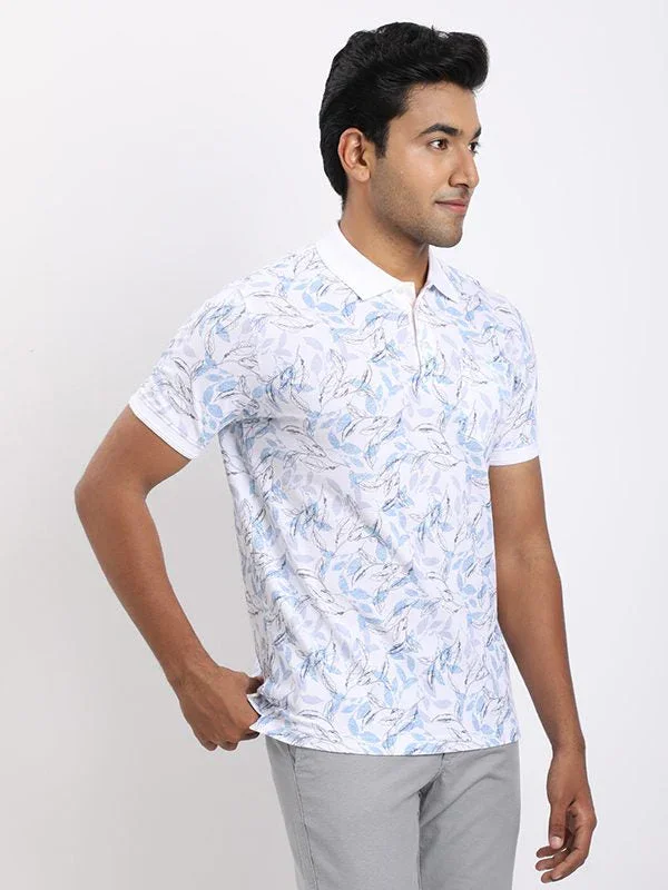 Men's Printed Polo T-Shirt - Image 2