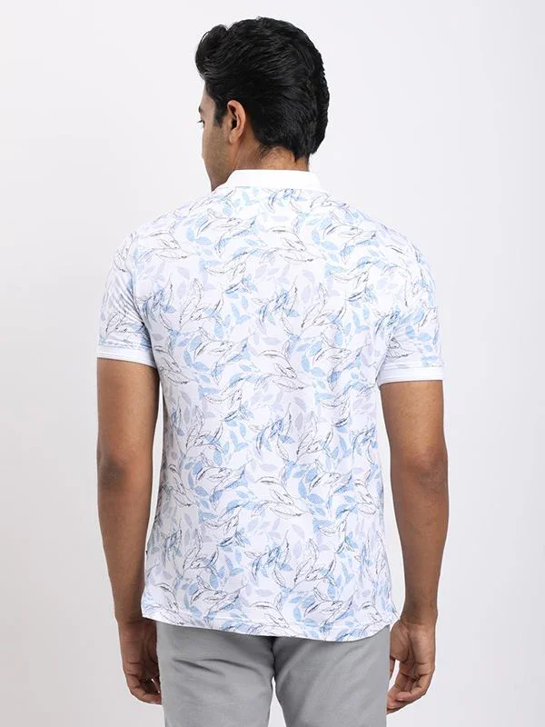 Men's Printed Polo T-Shirt - Image 4