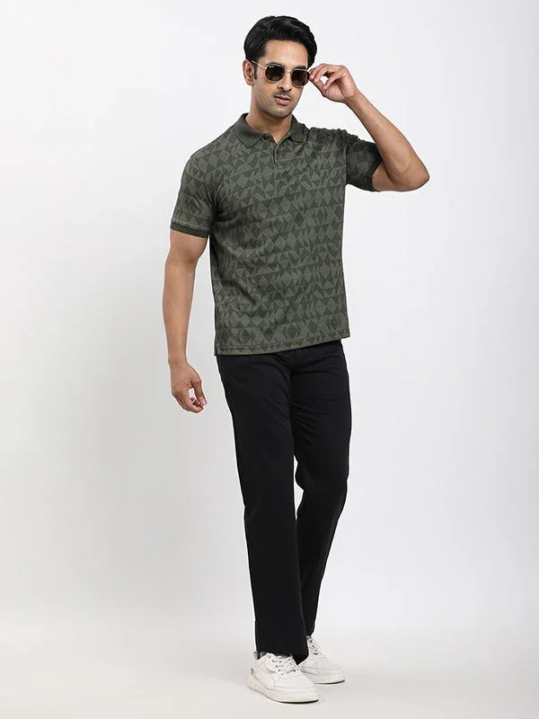 Men's Printed Polo T-shirt - Image 5