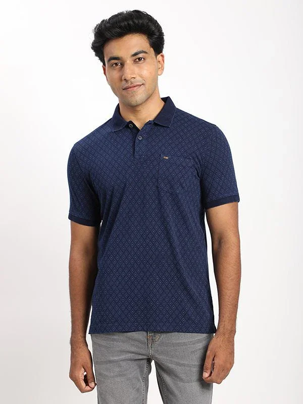Men's Printed Polo T-Shirt