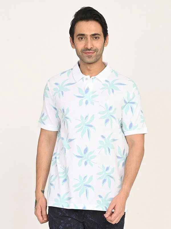 Men's Printed Polo T-Shirt