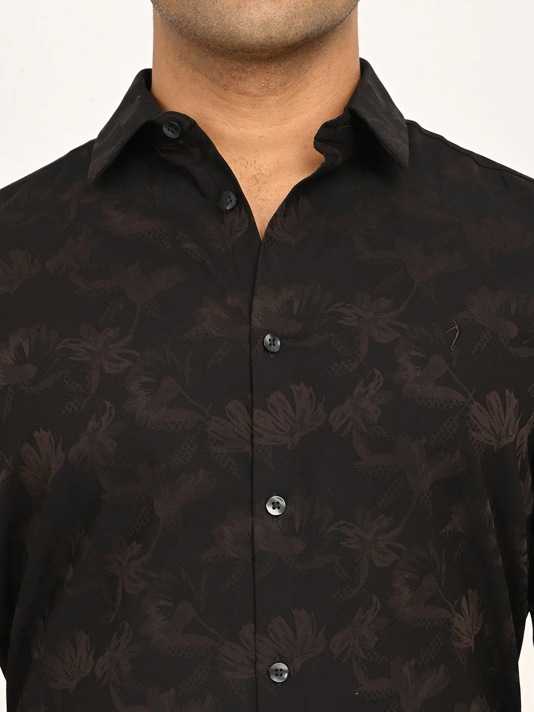 Men's Printed Full Sleeves Cotton Shirt - Image 5