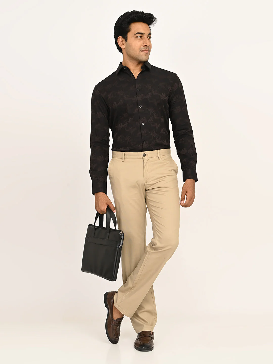 Men's Printed Full Sleeves Cotton Shirt - Image 6