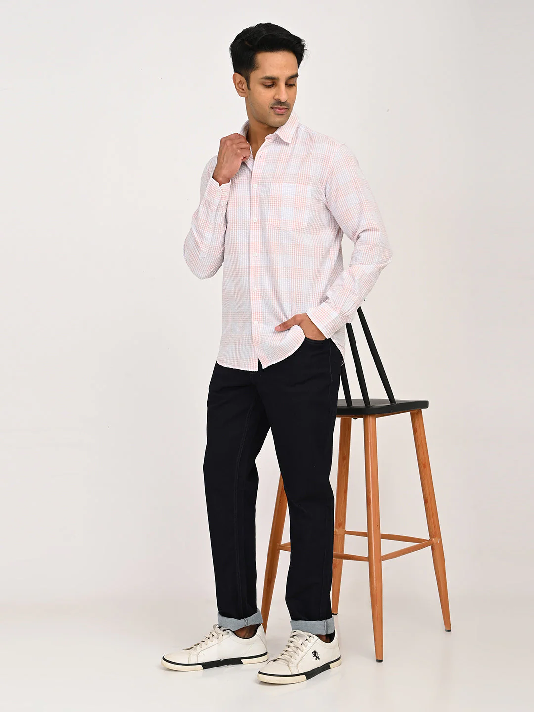 Men's Printed Full Sleeves Cotton Shirt - Image 12