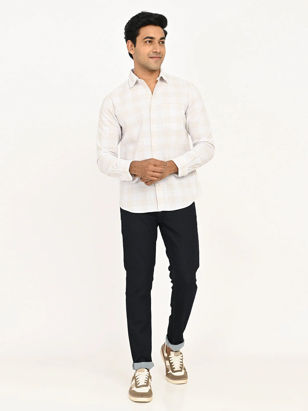 Men's Printed Full Sleeves Cotton Shirt - Image 6