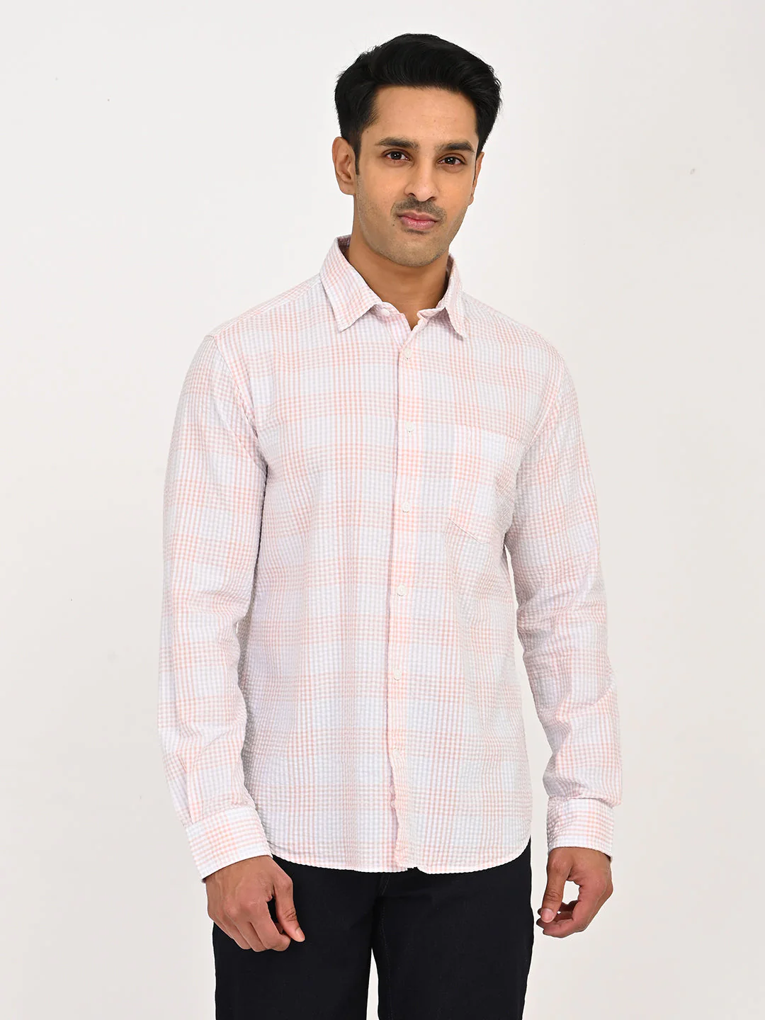 Men's Printed Full Sleeves Cotton Shirt - Image 7