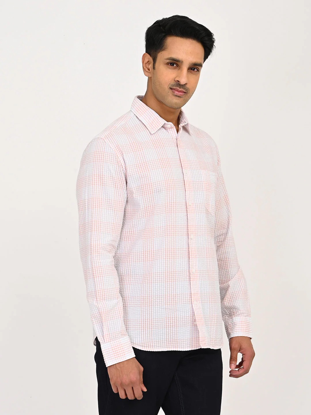 Men's Printed Full Sleeves Cotton Shirt - Image 9
