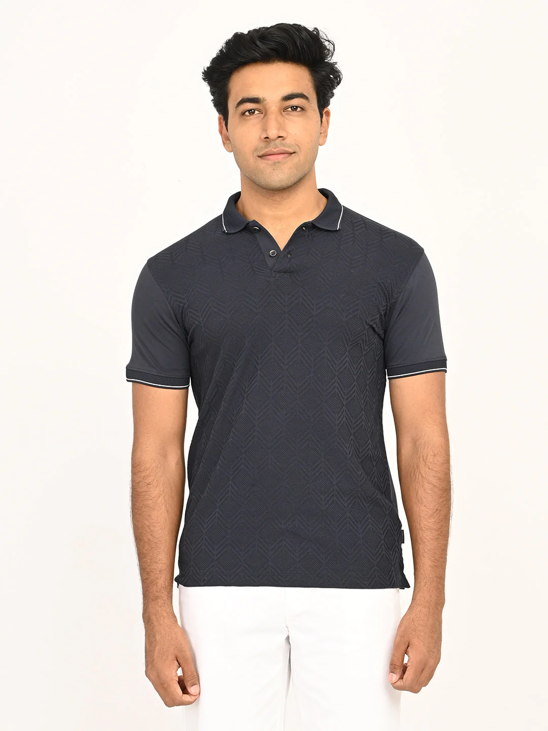 Men's Printed Polo T-Shirt