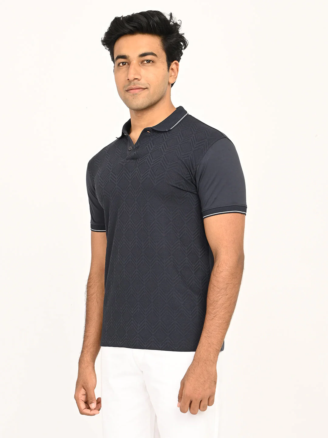 Men's Printed Polo T-Shirt - Image 2