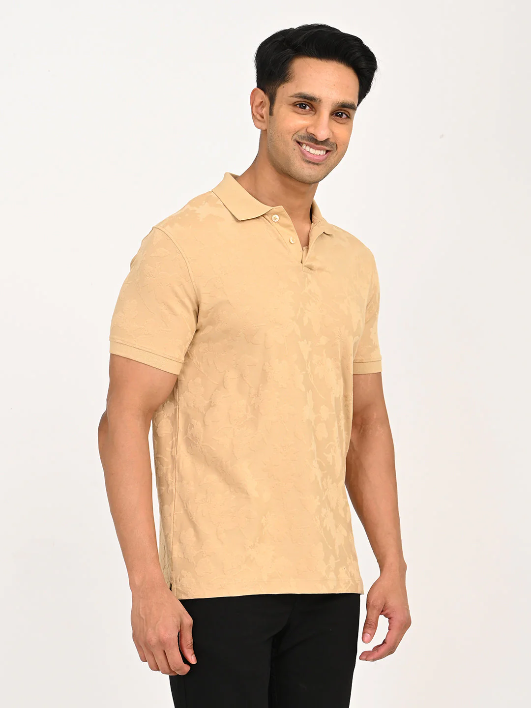 Men's Printed Polo T-Shirt - Image 3