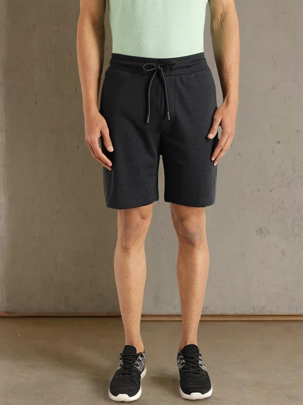 Men's Solid Cotton Blend Shorts - Image 4