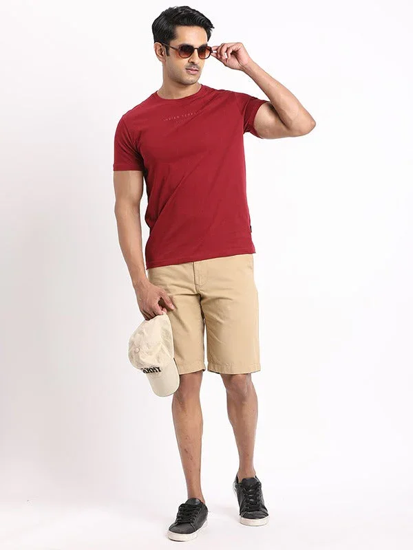 Men's Solid Cotton Shorts - Image 10