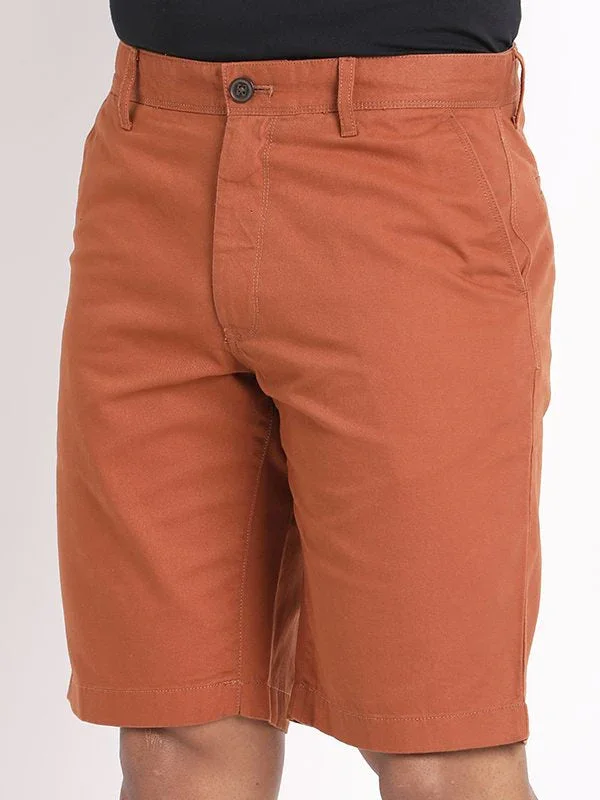 Men's Solid Cotton Shorts - Image 18