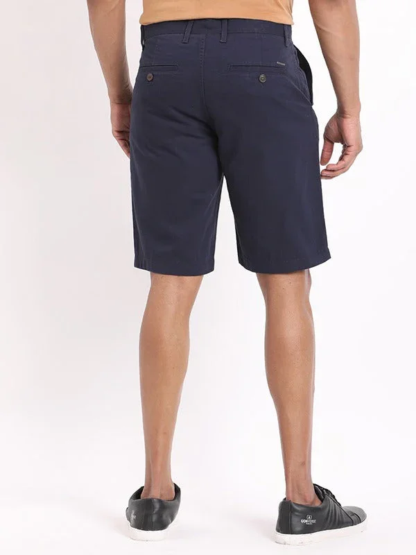 Men's Solid Cotton Shorts - Image 4