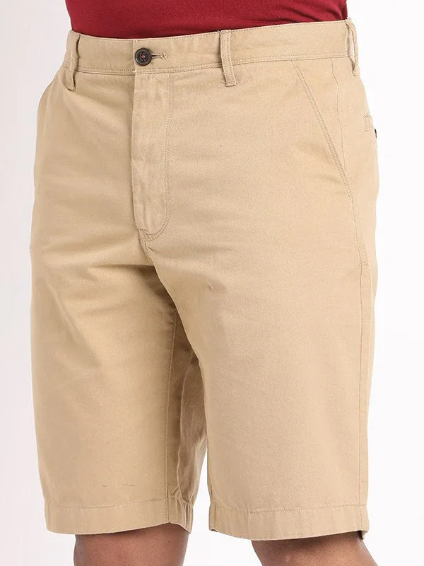 Men's Solid Cotton Shorts - Image 8
