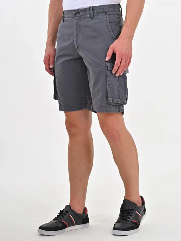 Men's Solid Cotton Shorts - Image 12